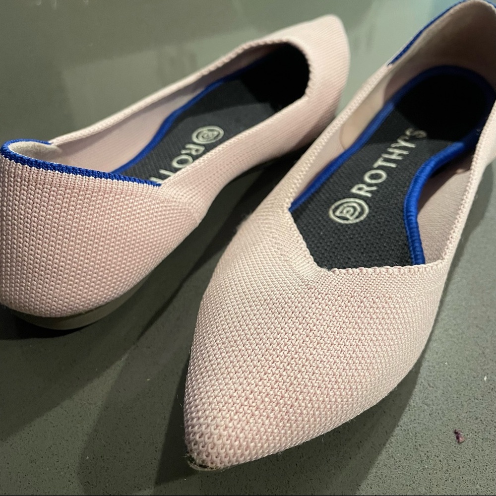 Rothy’s The Point Blush Pink